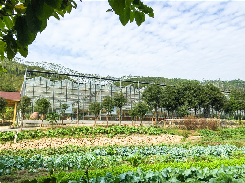 智能玻璃温室大棚